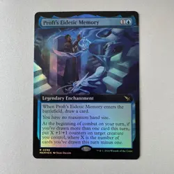 Magic the Gathering Murders at Karlov Manor #396 Proft's Eidetic Memory Foil Rar - Image 1
