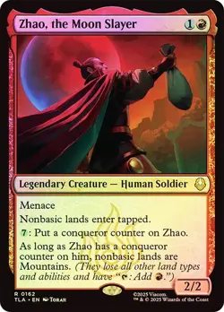 Zhao, the Moon Slayer Foil Avatar: The Last Airbender NM MTG - Image 1
