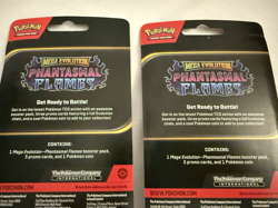 Pokemon TCG Phantasmal Flames Checklane Blister 2-Pack Torchic & Applin Sealed - Image 2