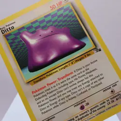 Pokemon TCG - Ditto 18/62 Fossil Rare WOTC 1999 - EXC/NM - Image 1