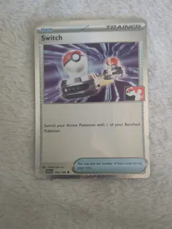 Switch 194/198 (Scarlet & Violet Base Set) Play!Pokemon League Stamp Promo - Image 1
