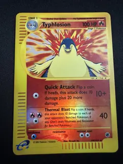 Pokemon Expedition Set Typhlosion 64/165 Reverse Holo LP - Image 1