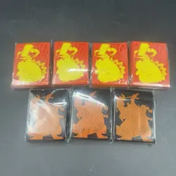 Pokemon ETB Sleeves Sealed Lot Of 7 Champions Path & Vivid Voltage ETB Sleeves - Image 1