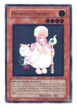 Yugioh! LP Princess Pikeru - SOI-EN027 - Ultimate Rare - Unlimited Edition Light - Image 1