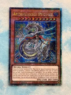YUGIOH ARCHNEMESES PROTOS QUARTER CENTURY SECRET RARE 1ST NM RA03-EN023 - Image 1