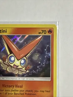 Victini 30/236 Rare Holo Card Sun & Moon - Cosmic Eclipse Pokemon TCG NM - Image 4