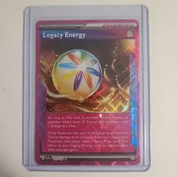 Legacy Energy 167/167 Twilight Masquerade Holo ACE SPEC Rare Pokemon Card TCG NM - Image 1