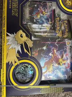 Jolteon VMAX Premium Collection Box Factory Sealed New Pokemon Card TCG - Image 4