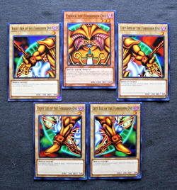 Exodia the Forbidden One (Full set, English, LDK2-ENY04) [Mint] Yugioh cards - Image 1