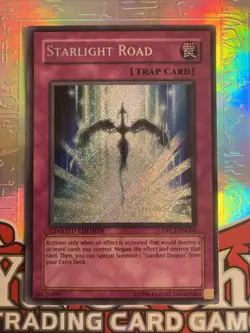 Yu-Gi-Oh! TCG Starlight Road DPCT-EN004 Limited SECRET RARE MP Condition - Image 1