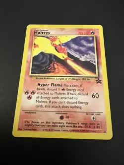 Moltres 21/53 WOTC Promo Pokemon Card Rare NM - Image 1