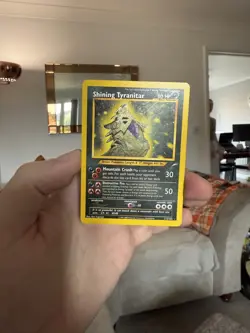 Shining Tyranitar 113/105 Holo Neo Destiny Pokemon Card - Image 1