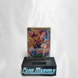 Monkey.D.Luffy SEC OP13-118 Japanese ONE PIECE Card Carrying on His Will - NM - Image 1