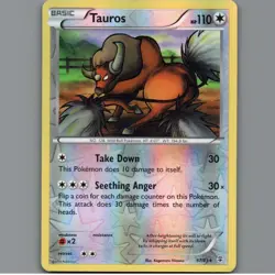 Pokemon Card TCG: Tauros 57/83 Reverse Holo English Generations LP - Image 1