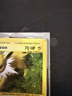 Pokemon TCG Eseries Skyridge Holo Rare Jolteon H12/H32 - MP #H32 - Image 4