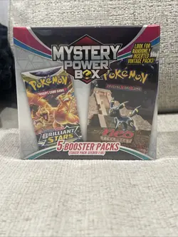 Pokemon TCG: Mystery Power Box Chase Pack Seeded 1:10 Factory Sealed - Image 1