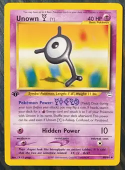Pokemon TCG | Unown Y 40/64 | Neo Revelation 1st Edition | NM - Image 1