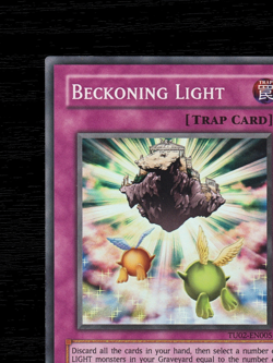 Yu-Gi-Oh Beckoning Light TU02-EN005 Turbo Pack 2 Unlimited Super Rare EU 2010 - Image 4