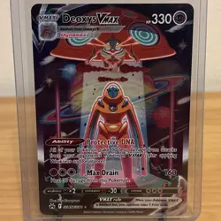 Pokemon TCG Deoxys Vmax Crown Zenith: Galarian Gallery Gg45/Gg70 Holo Ultra Rare - Image 1