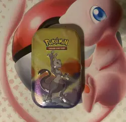 Pokemon TCG Kanto Power Mew Mini Tin - Image 2