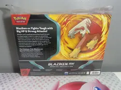 Pokemon TCG Scarlet & Violet Blaziken EX Special Collection Box New Sealed - Image 2