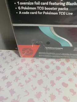 Pokemon TCG Scarlet & Violet Blaziken EX Special Collection Box New Sealed - Image 3