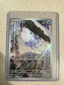 Pokemon TCG Snom Scarlet & Violet Temporal Forces 168/162 - Image 1