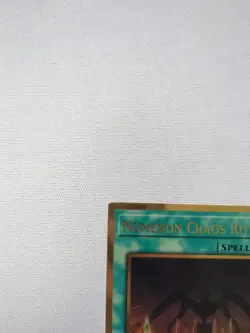 Yugioh Numeron Chaos Ritual MGED-EN050 Premium Gold Rare 1st Edition LP - Image 2