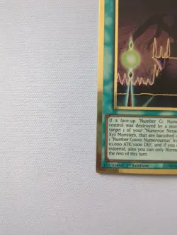 Yugioh Numeron Chaos Ritual MGED-EN050 Premium Gold Rare 1st Edition LP - Image 4