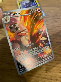 NEAR MINT! Blaziken (192/182) Destined Rivals Illustration Rare Pokemon Card! - Image 3