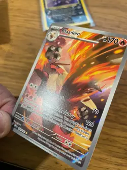 NEAR MINT! Blaziken (192/182) Destined Rivals Illustration Rare Pokemon Card! - Image 4