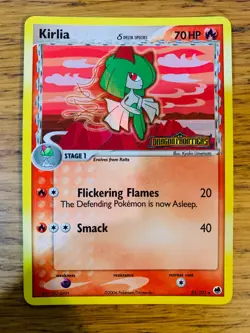 NM! Kirlia (33/101) EX Dragon Frontiers Stamped Reverse Holo Pokemon Card! - Image 1