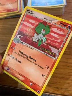 NM! Kirlia (33/101) EX Dragon Frontiers Stamped Reverse Holo Pokemon Card! - Image 4