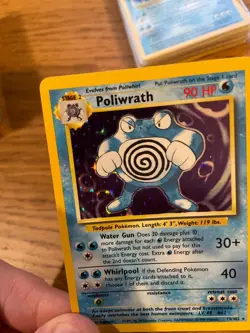 NEAR MINT! Poliwrath (13/102) Holo Base Set Pokemon Card! FAST & FREE P&P! - Image 3