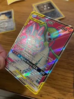 Gardevoir & Sylveon GX (204/214) Unbroken Bonds Tag Team Full Art Pokemon Card! - Image 4