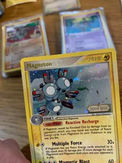 NEAR MINT! Magneton (22/92) Stamped Reverse Holo EX Legend Maker Pokemon Card! - Image 3