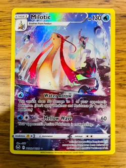 NEAR MINT! Milotic TG02/TG30 Silver Tempest Trainer Gallery Pokemon Card! - Image 1