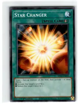 Yu-Gi-Oh! Star Changer Common STAX-EN035 Lightly Played 1st Edition - Image 1