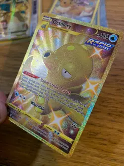 NEAR MINT! Octillery (178/163 Battle Styles Secret Rare Gold Pokemon Card! - Image 4