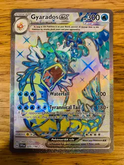 NEAR MINT! Gyarados ex (225/198) S&V Base Set Full Art Rare Pokemon Card! - Image 1