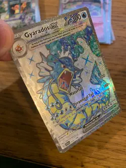 NEAR MINT! Gyarados ex (225/198) S&V Base Set Full Art Rare Pokemon Card! - Image 3