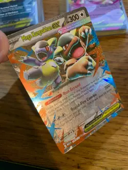 NM! Mega Kangaskhan ex (104/132) Mega Evolutions Double Rare Holo Pokemon Card! - Image 3