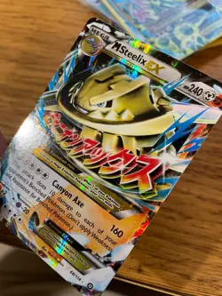 NM! M Steelix EX (68/114) XY Steam Siege Half Art Holo Ultra Rare Pokemon Card! - Image 4