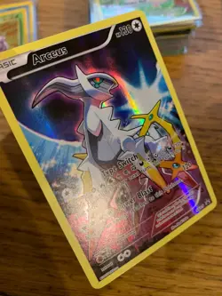 NM! Arceus (XY116) Full Art Black Star Promo Pokemon Card! FREE P&P! - Image 3