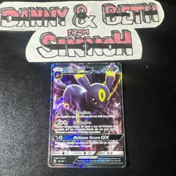 Pokemon Card Umbreon GX 80/149 Sun & Moon Base Set Ultra Rare Holo Ita Played - Image 1