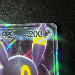 Pokemon Card Umbreon GX 80/149 Sun & Moon Base Set Ultra Rare Holo Ita Played - Image 4