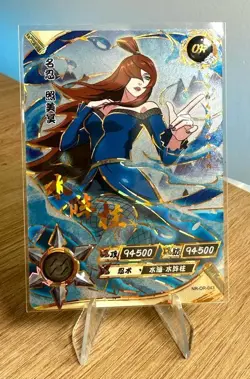 Mei Terumi NR-OR-043 Naruto Kayou Card TCG Mint Ultra Rare - Image 1