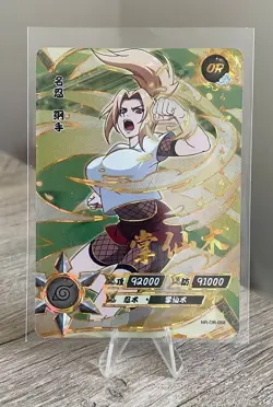 Tsunade Senju NR-OR-068 Naruto Kayou Card TCG Mint Ultra Rare - Image 1
