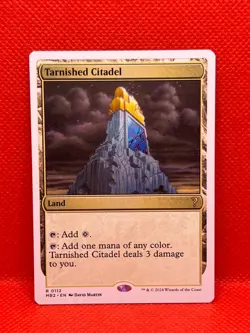 MTG Tarnished Citadel(White Border) Mystery Booster 2 Regular - Image 1