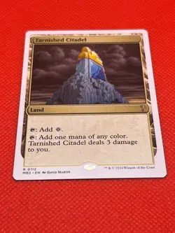MTG Tarnished Citadel(White Border) Mystery Booster 2 Regular - Image 2